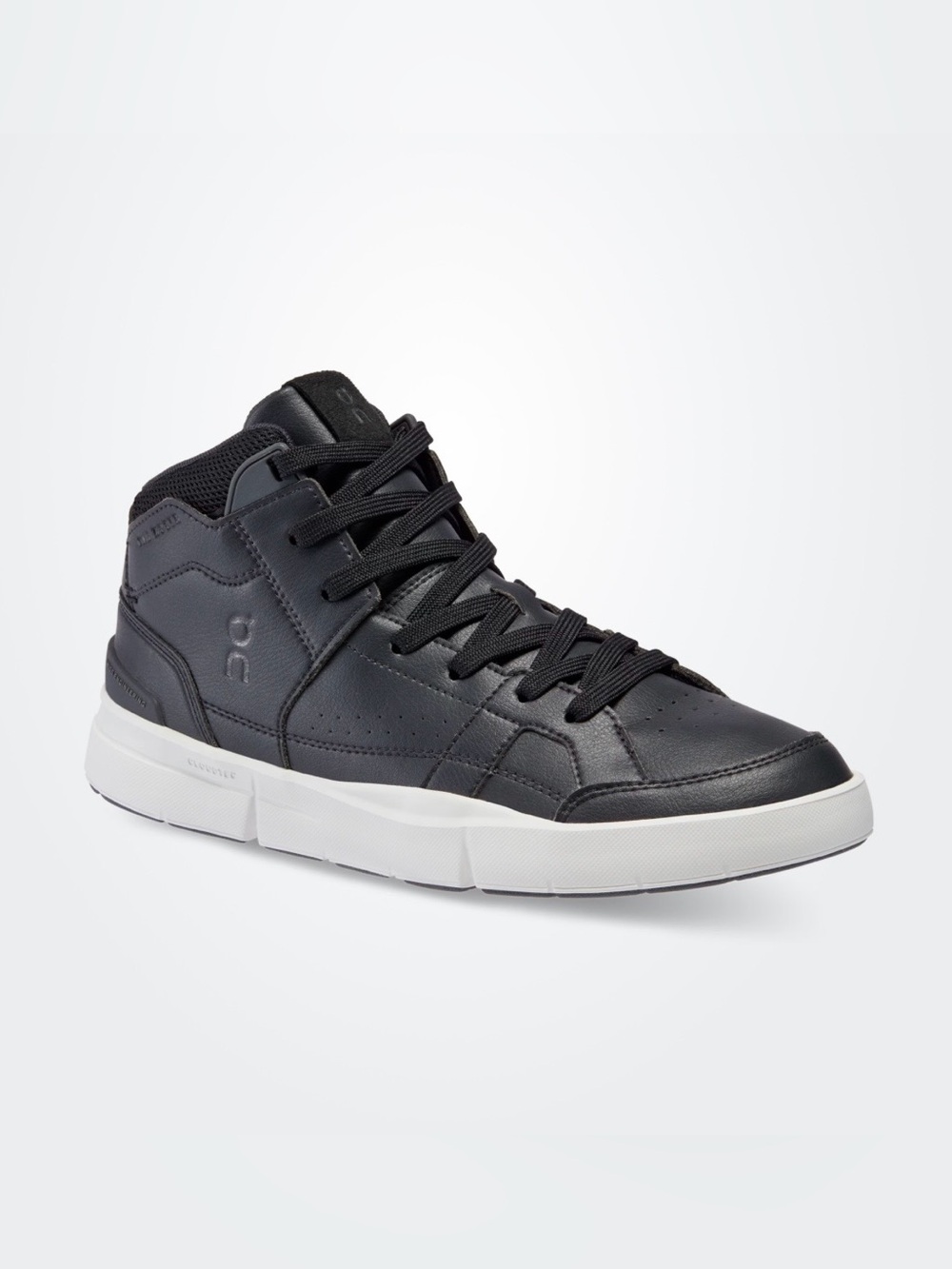 On Running Women’s THE ROGER Clubhouse Mid Black | Eclipse Size US 5.5